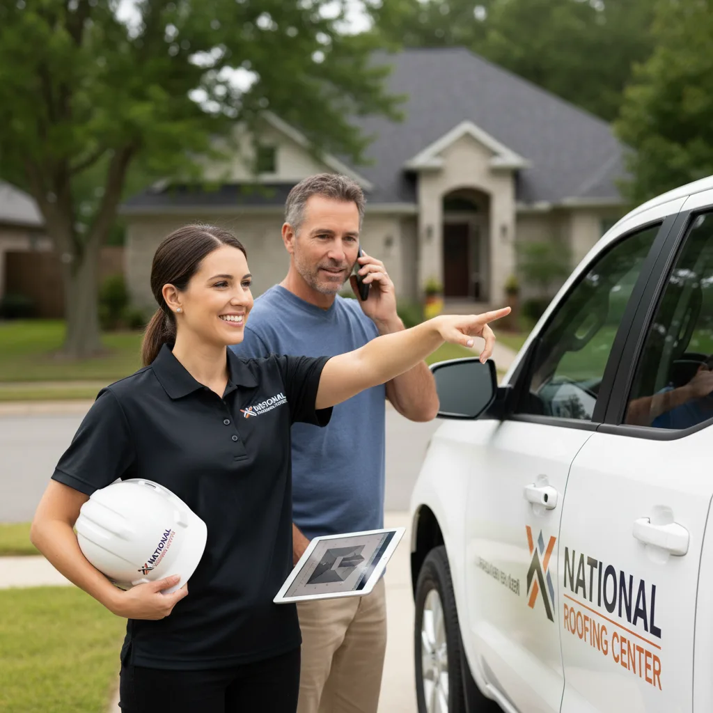 National Roofing Center customer support in Harrison Township